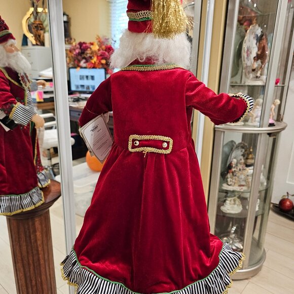 Katherine's Collection Santa, 27" - Picture 8 of 13